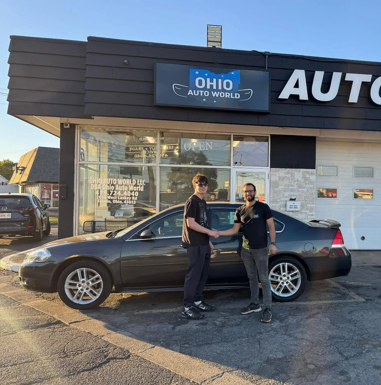 Ohio Auto World customer