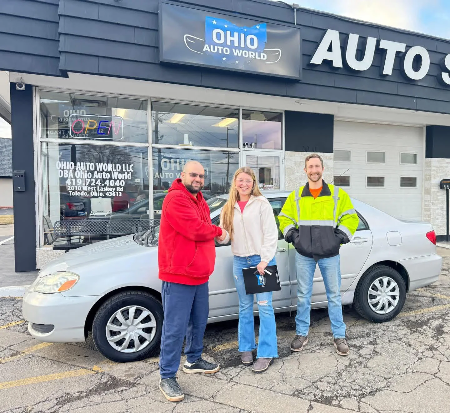 Ohio Auto World customer