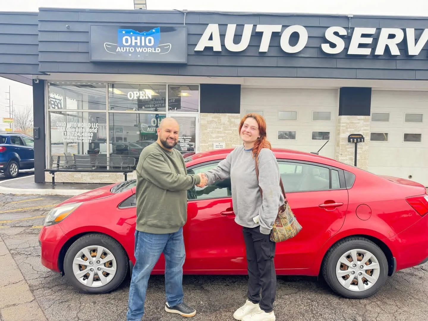 Ohio Auto World customer
