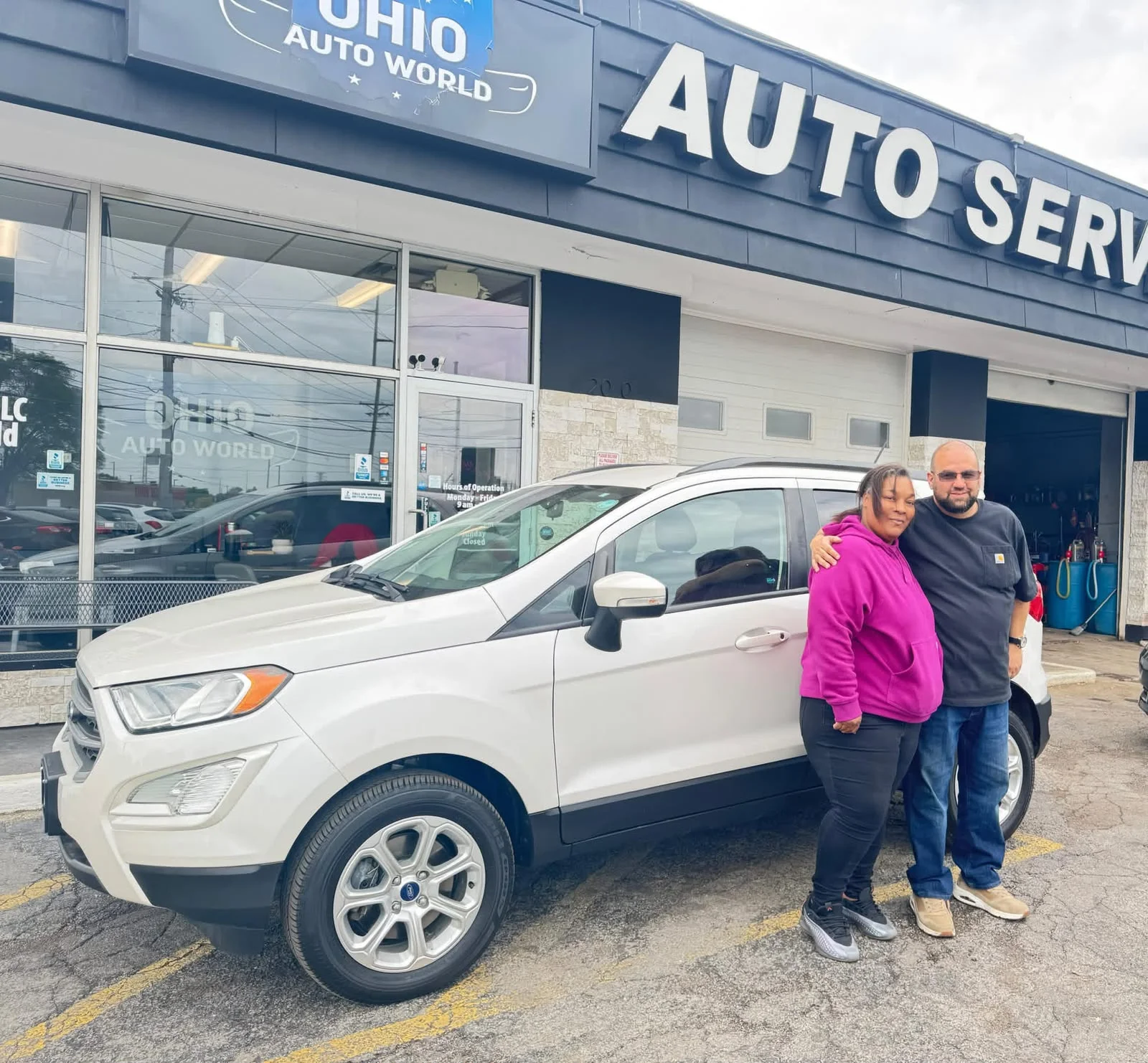 Ohio Auto World customer