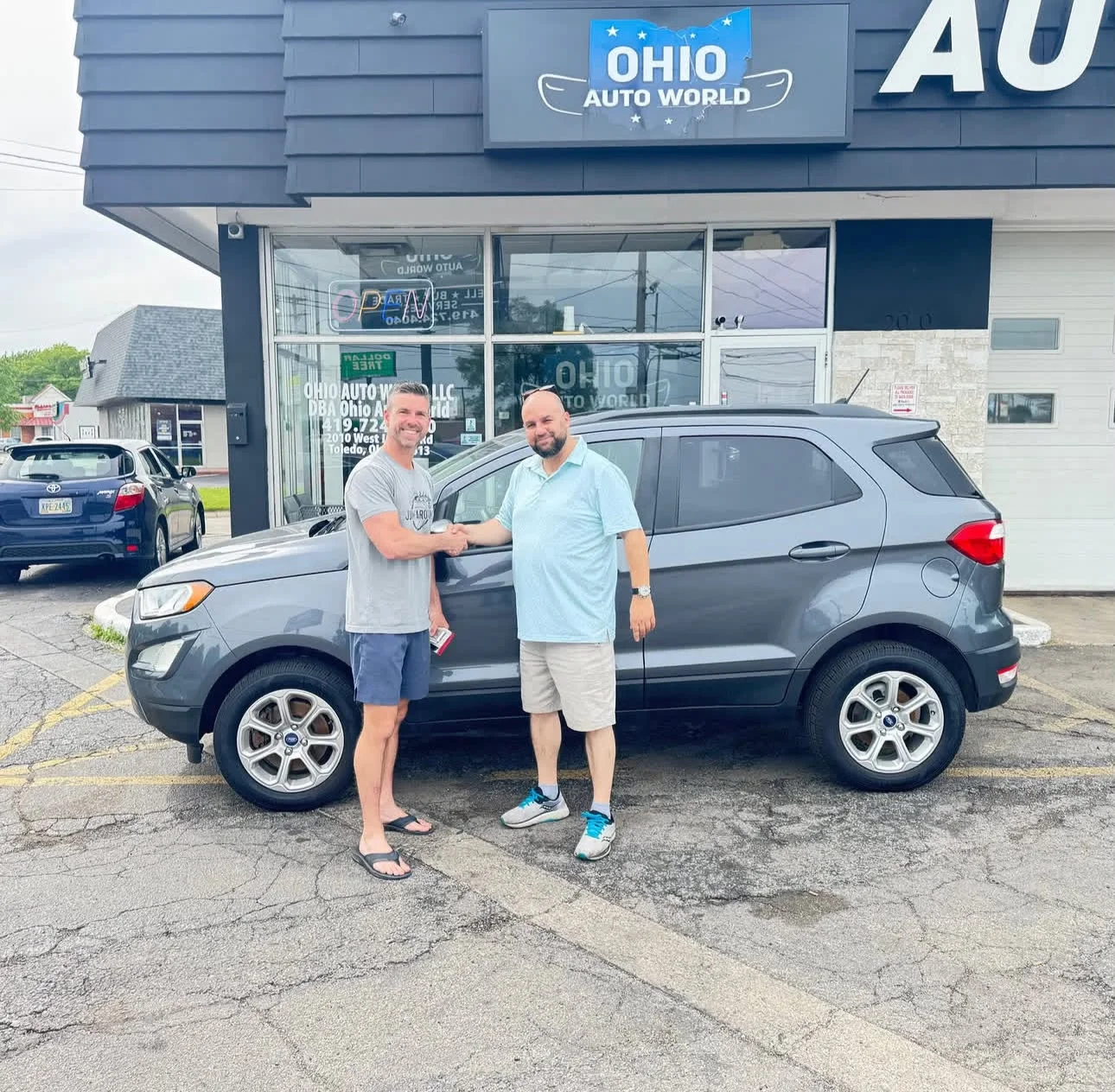 Ohio Auto World customer