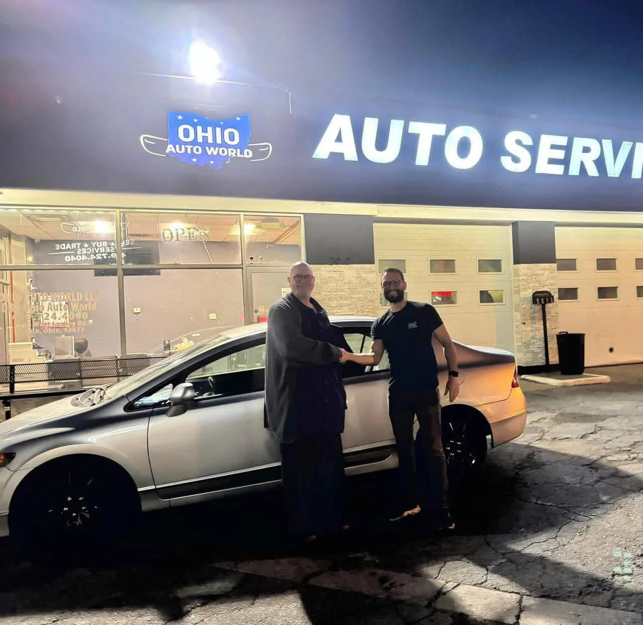 Ohio Auto World customer