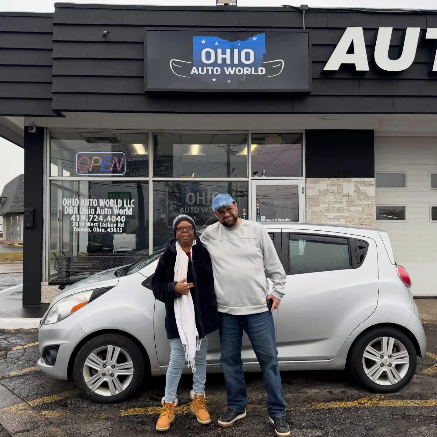 Ohio Auto World customer