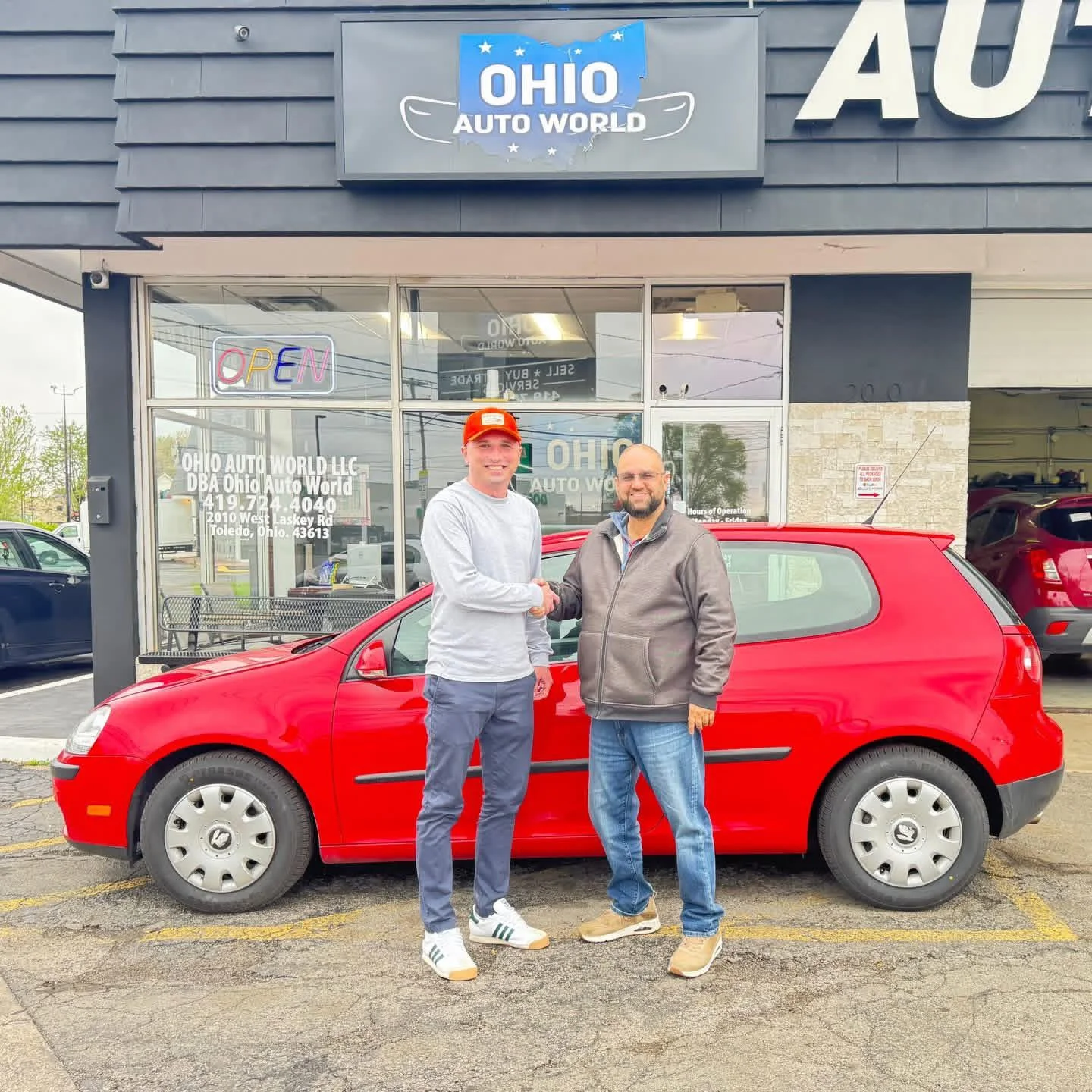 Ohio Auto World customer