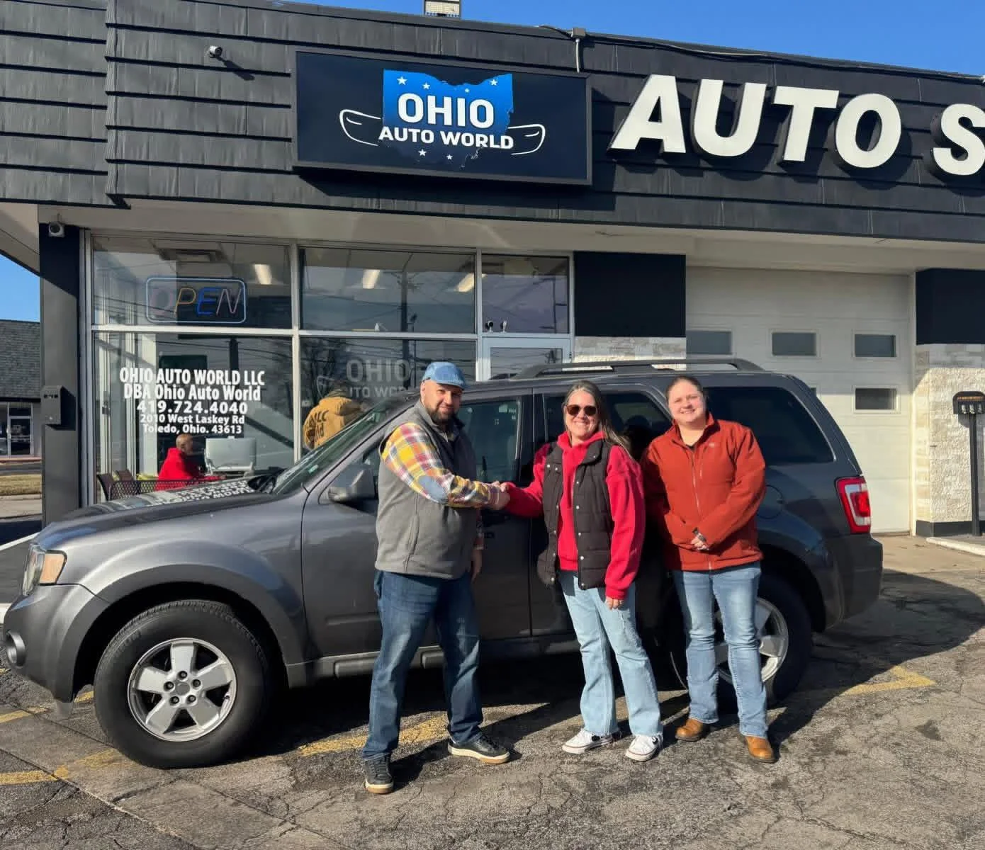Ohio Auto World customer