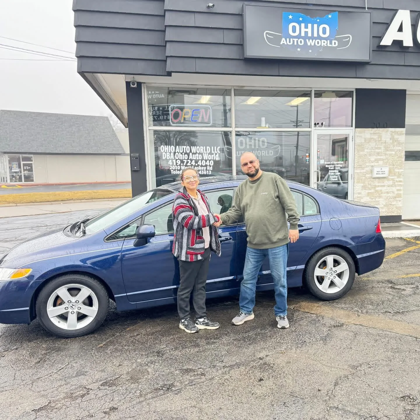Ohio Auto World customer