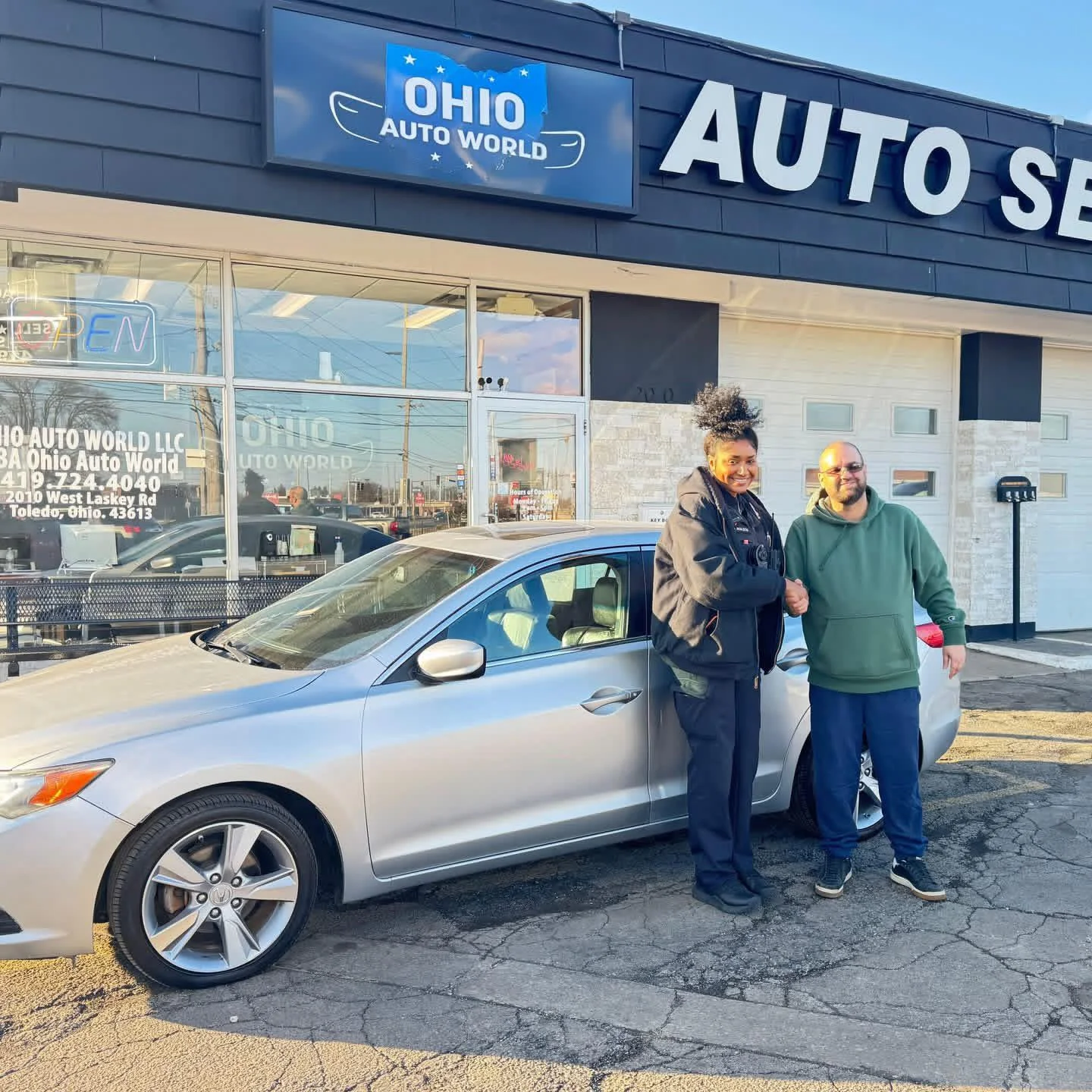 Ohio Auto World customer