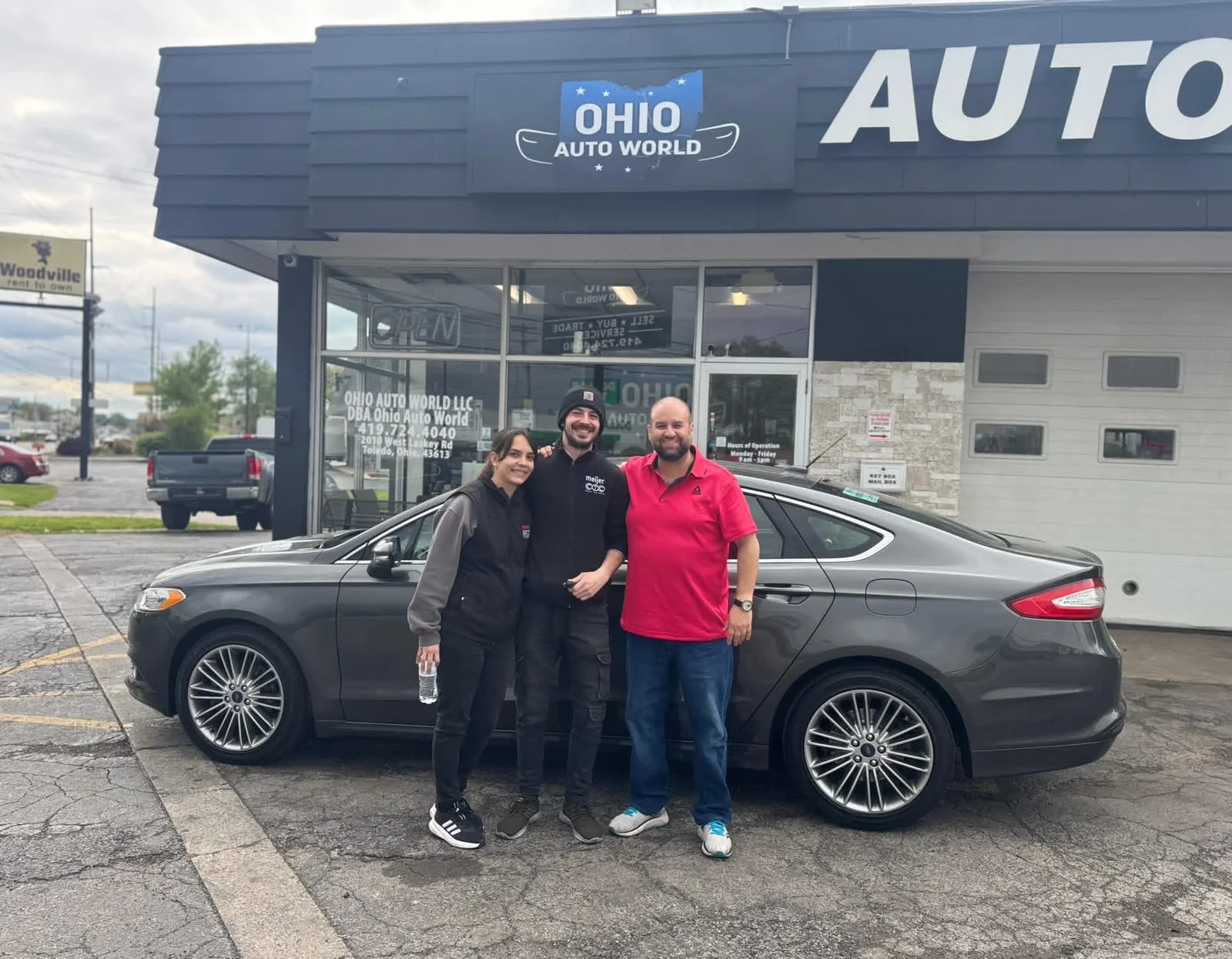 Ohio Auto World customer
